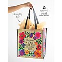 Recycled Bag “YOU MAKE THE WORLD…” (NOI07)