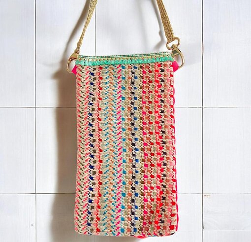 Farbenfrohe Handytasche “HIPPIE” Peace 24 (NOI15)