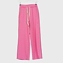 Trendige Streifenhose “LILO” neon pink/mauve (H14)