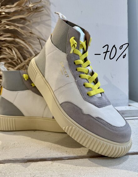 CRICKIT - High Sneaker "OLISA" - weiß/grau (CR06)