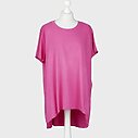 Basic – Kurzarmshirt “GERALDINE” pink (BA46)