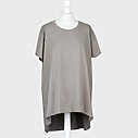 Basic – Kurzarmshirt “GERALDINE” taupe (BA46)