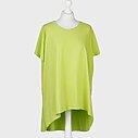 Basic – Kurzarmshirt “GERALDINE” apfelgrün (BA46)
