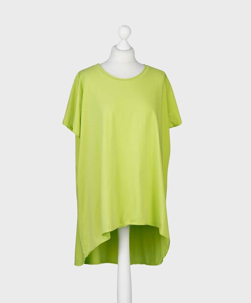 Basic – Kurzarmshirt “GERALDINE” apfelgrün (BA46)
