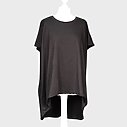 Basic – Kurzarmshirt “GERALDINE” schwarz (BA46)