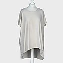 Basic – Kurzarmshirt “GERALDINE” beige (BA46)