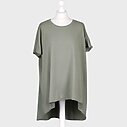 Basic – Kurzarmshirt “GERALDINE” khaki (BA46)