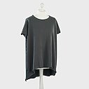 Basic – Kurzarmshirt “GERALDINE” anthrazit (BA46)