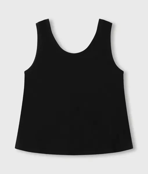 Hochwertiges Tank Top “ALIMA” black (10D39)