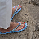Coole Flip Flops “KATHERINE” blue bell (IJ02)