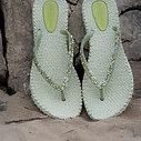 Coole Flip Flops “KATHERINE” moss (IJ02)