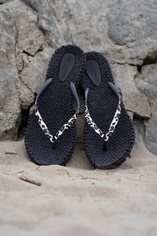 Coole Flip Flops in Leo Optik “TAMARA” (IJ03)