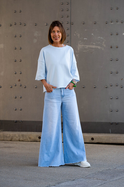 Weite Jeans “CASHCAI” pale blue (H42)