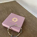 Perlenarmband “DROPS GREY” (SSK86)