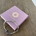 Perlenarmband “DROPS GREY” (SSK86)