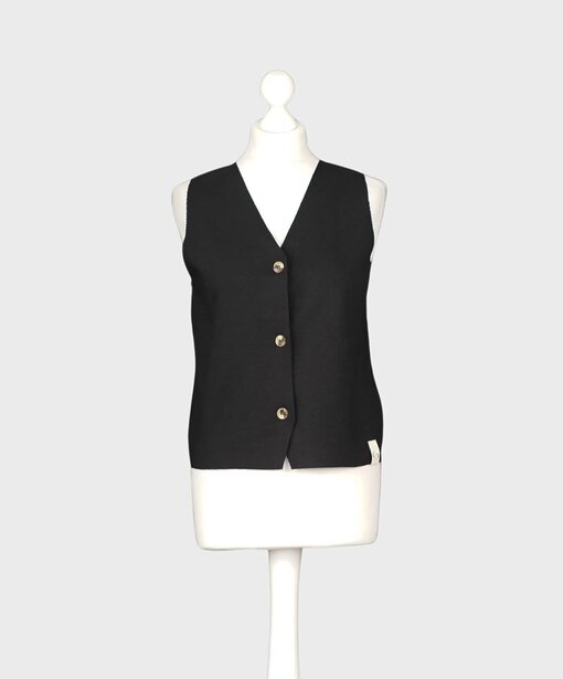 Softe Weste “NADEEN” black (CC38)