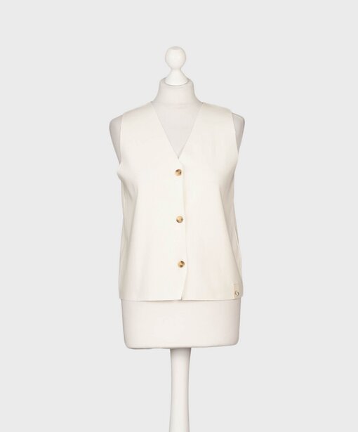 Softe Weste “NADEEN” offwhite (CC38)
