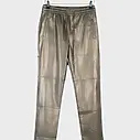 Lederimitat Hose “NINA” bronze (H04)