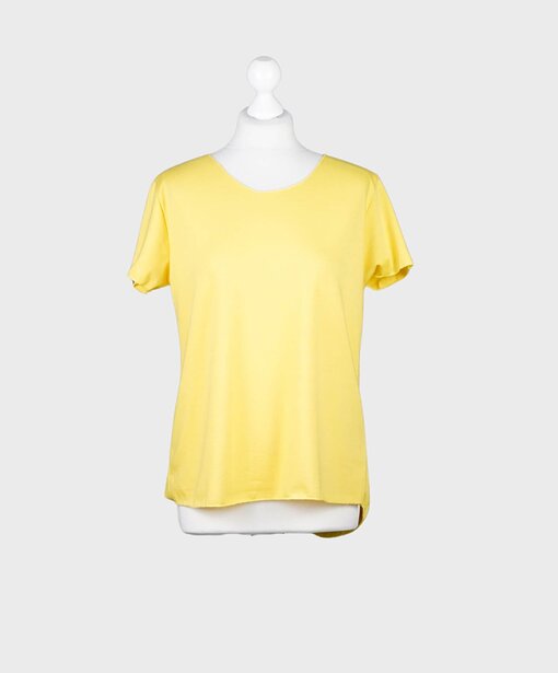 Kurzarmshirt “INDIRA” sonnengelb (BA43)