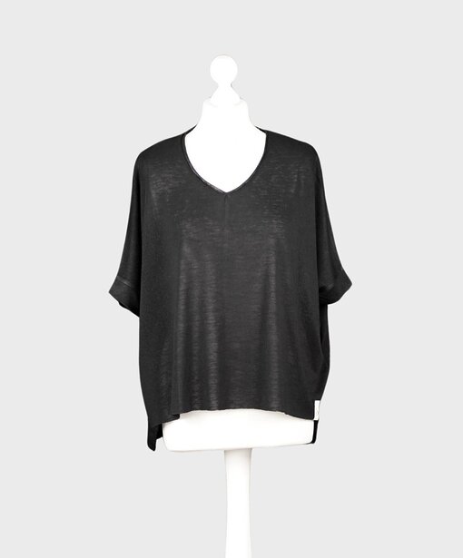 Oversized Shirt “HELAY” black (CC21)