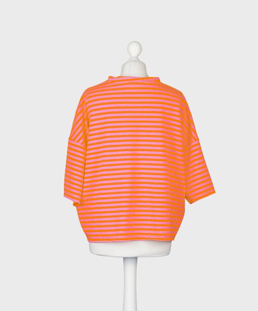 Gestreifter- Kurzarm Sweater “LIV” (GW25)