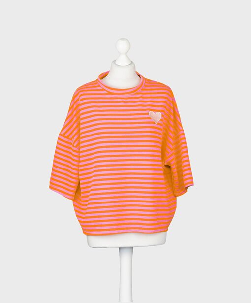 Gestreifter- Kurzarm Sweater “LIV” (GW25)