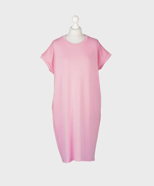 Softes Midikleid “AMIRA” rosa (GW48)
