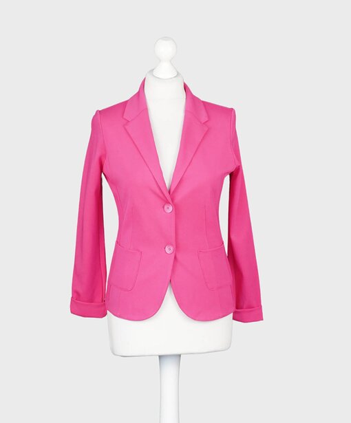 Stretchiger Kurzblazer “SISSI” – pink (B04)
