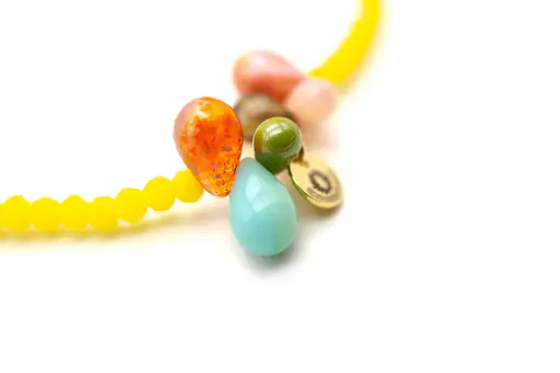 Perlenarmband “MALA SINGLE 6DROPS LEMON TWIST” (SSK05)