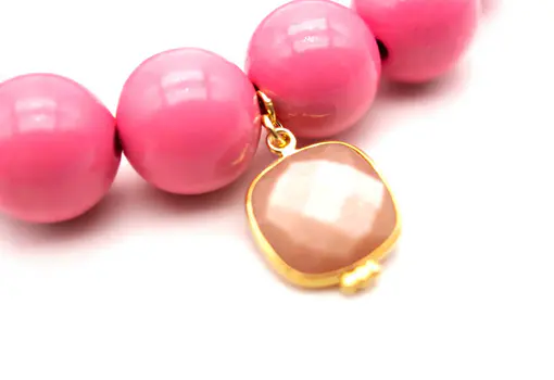 Perlenarmband “PINK SHAKE” (SSK01)