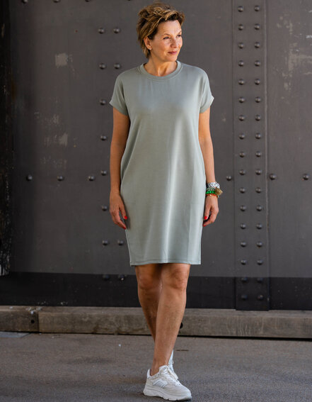 FRAUENSACHE - Softes Midikleid "AMIRA" (GW48)