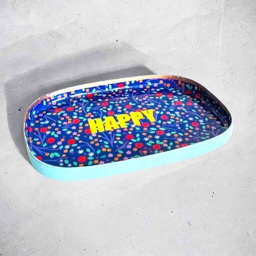Minischale “HAPPY MILLE FLEUR BLUE” (NOI21)