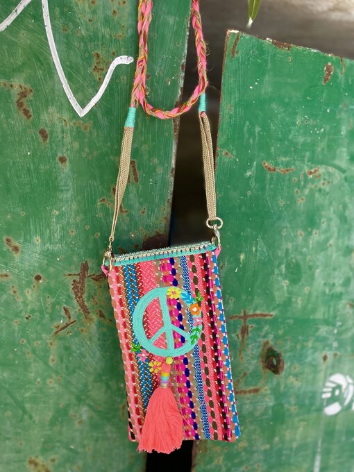 Farbenfrohe Handytasche “PEACE 24” (NOI15)