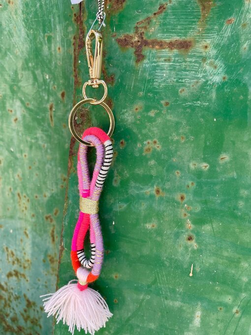 Schlüsselanhänger “INFINITY WRAP” rosa/lila (NOI31)