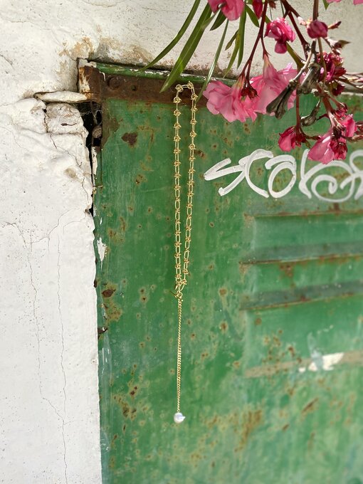 Necklace “CHAIN PEARL” (IC68)