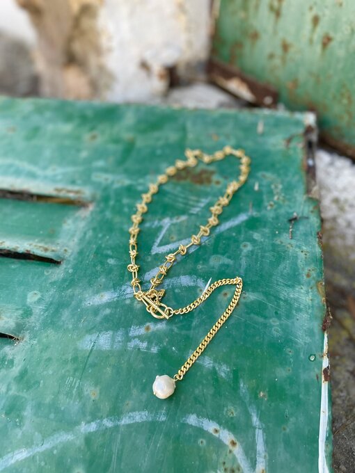 Necklace “CHAIN PEARL” (IC68)