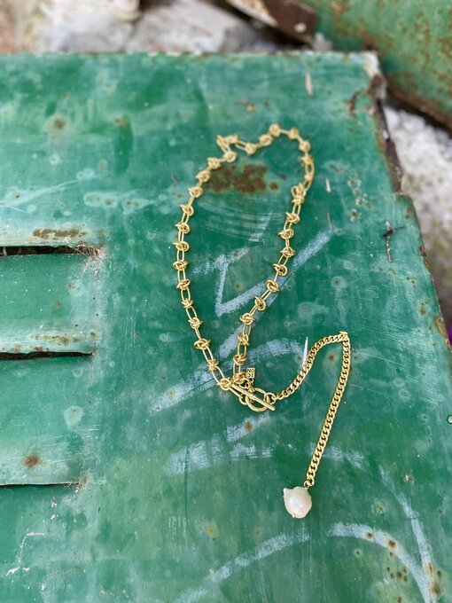 Necklace “CHAIN PEARL” (IC68)