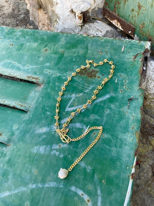 Necklace “CHAIN PEARL” (IC68)