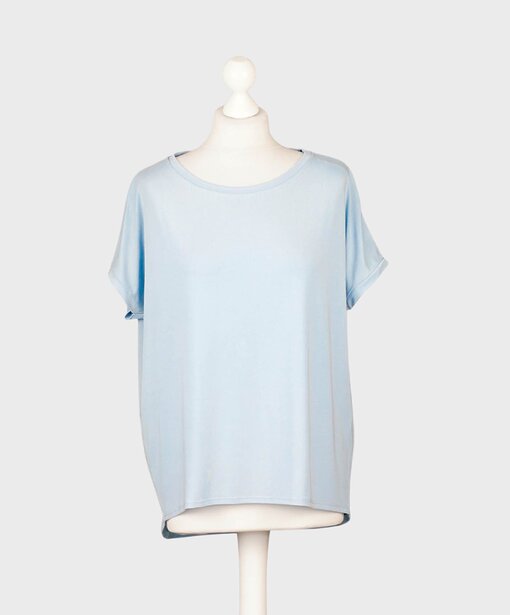 Kurzarmshirt “NOMENA” hellblau (BA24)