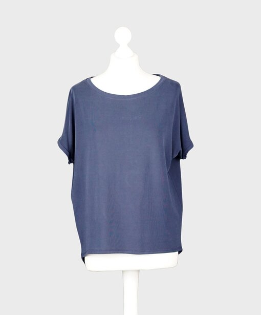 Kurzarmshirt “NOMENA” dunkelblau (BA24)