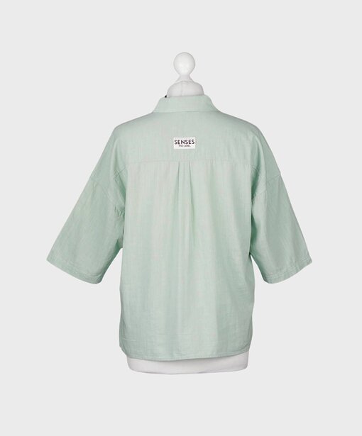 Sommer Bluse “DEMY” pastel lime (SE13)