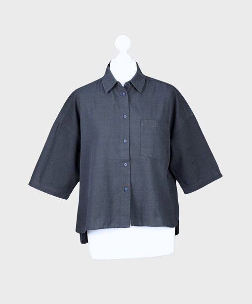 Sommer Bluse “DEMY” night navy (SE13)
