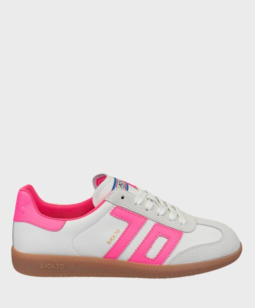 Retro Sneaker “Cloud-Leather” – fluo/pink (BB07)