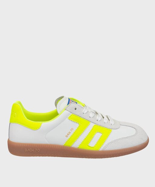 Retro Sneaker “Cloud-Leather” – fluo/yellow (BB02)