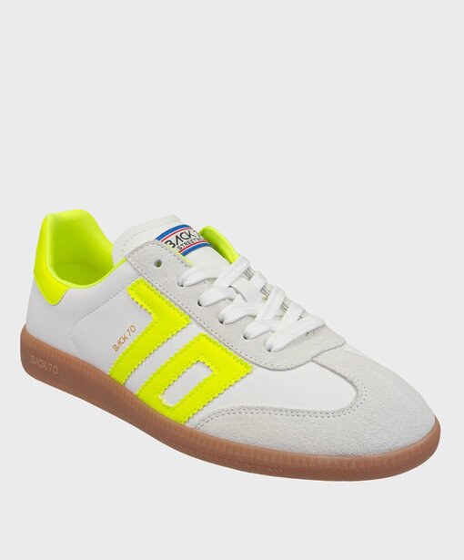Retro Sneaker “Cloud-Leather” – fluo/yellow (BB02)