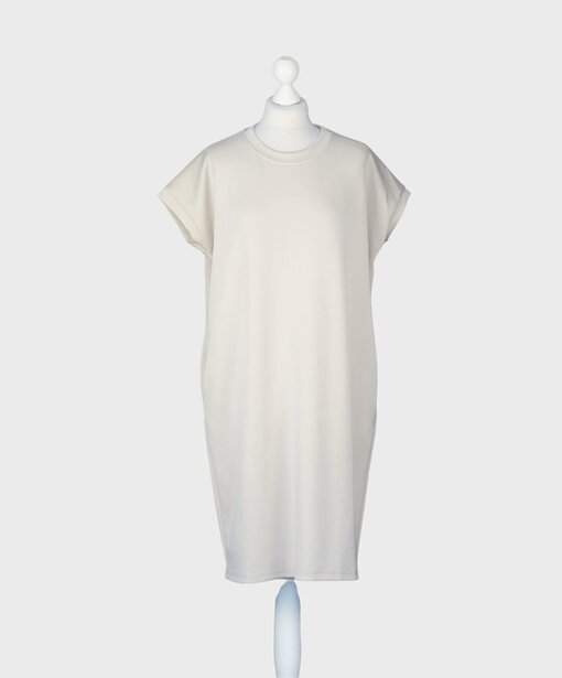 Softes Midikleid “AMIRA” beige (GW48)