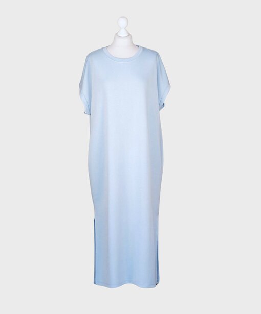 Softes Maxikleid “JULIE” hellblau (GW27)