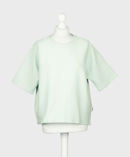 Kurzarm Sweater “MONIKA” pastel lime (SE16)