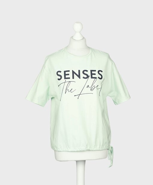 Raffiniertes Shirt “JANEKE” pastel lime (SE17)