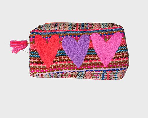 Kleine Tasche “3 HEARTS” (NOI29)
